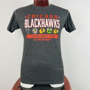 Chicago Blackhawks Established 1926 Old Time Hockey Med T-Shirt Shirt